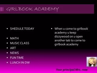 GIRLBOOK ACADEMY