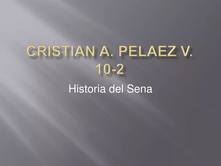 cristian a pelaez v 10 2