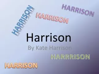 Harrison