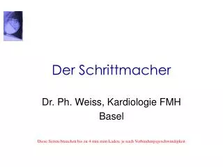 der schrittmacher