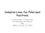 Development of a CO2 Laser-Based Polarized Positron Source Using Compton Scattering - slide 1