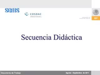 secuencia did ctica