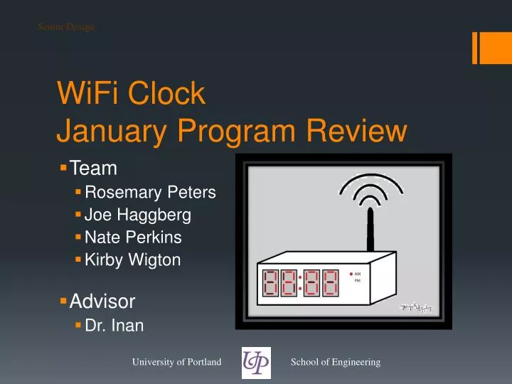 wifi clock january program review