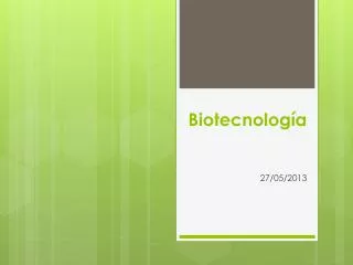 biotecnolog a