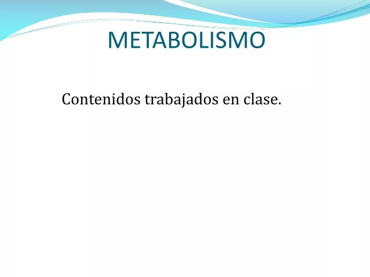 metabolismo