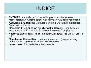 indice