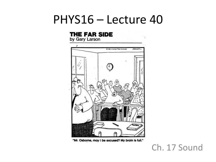 phys16 lecture 40
