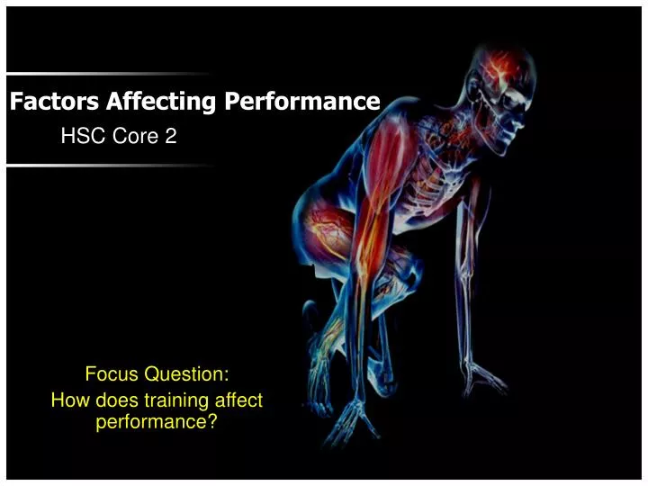 factors affecting performance
