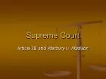 Supreme Court - slide 1