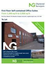 Prime Self-Contained Office Suites for Lease in Loughborough Town Centre - slide 1