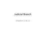 Understanding the U.S. Judicial Branch: Structures, Processes, and Landmark Cases - slide 1