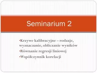 seminarium 2