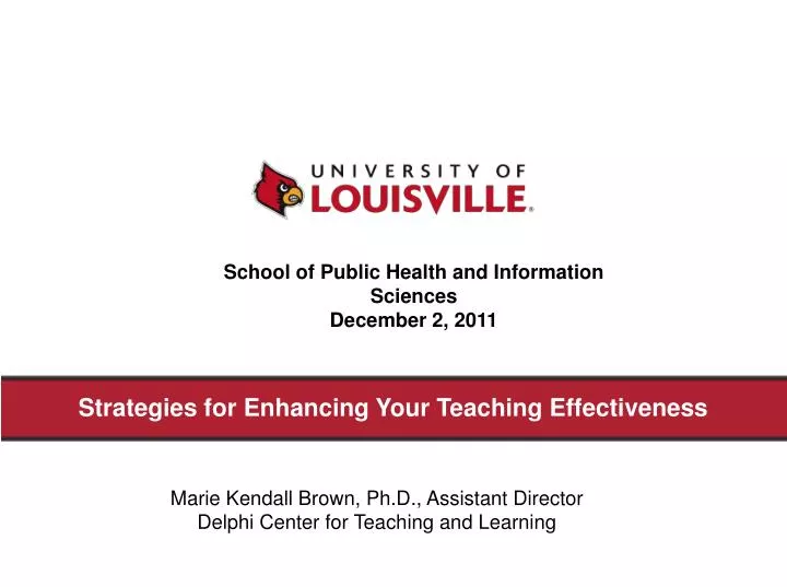 strategies for enhancing your teaching effectiveness
