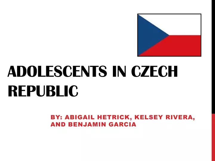 adolescents in czech republic