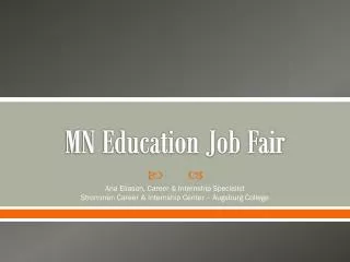 MN Education Job Fair