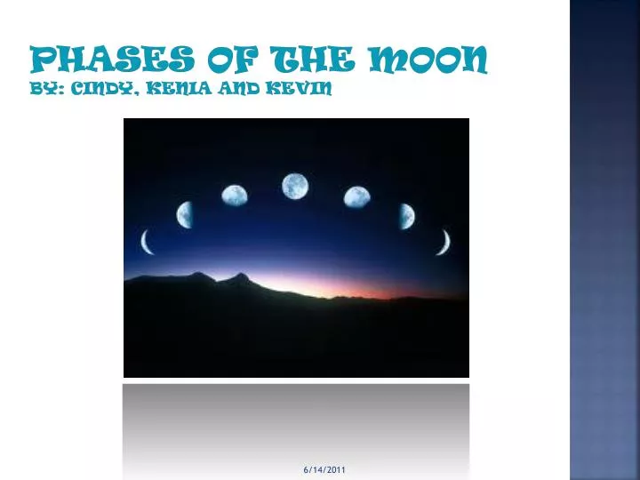 phases of the moon by cindy kenia and kevin