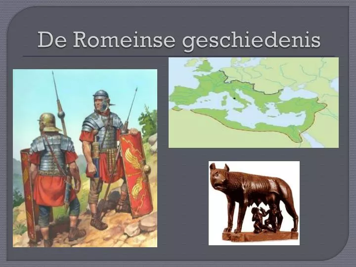 de romeinse geschiedenis