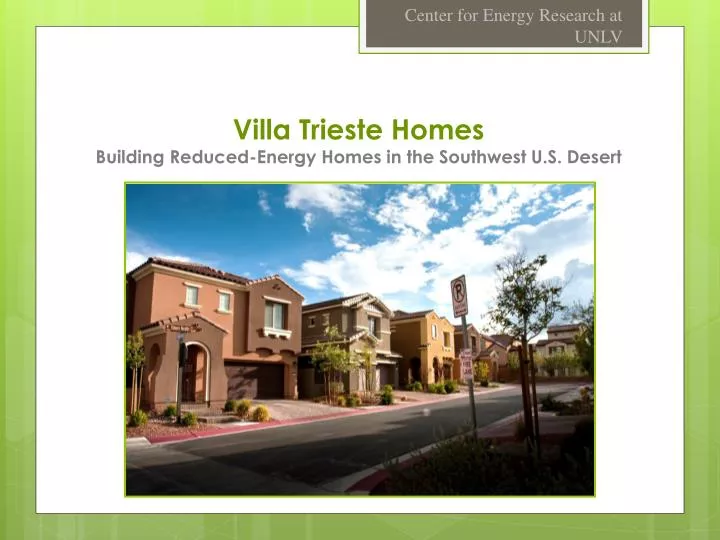 villa trieste homes building reduced energy homes in the southwest u s desert