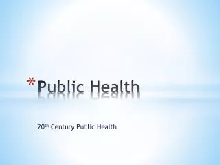 Public Health