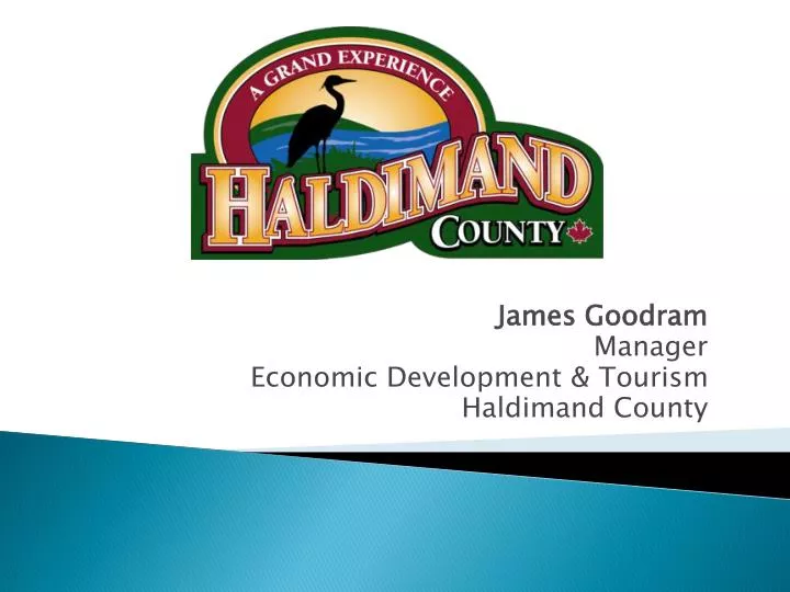 james goodram manager economic development tourism haldimand county