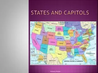 States and Capitols