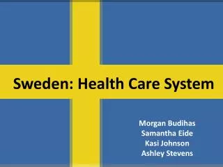 Sweden: Health Care System