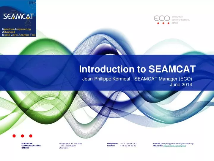 introduction to seamcat