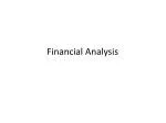 Financial Analysis - slide 1