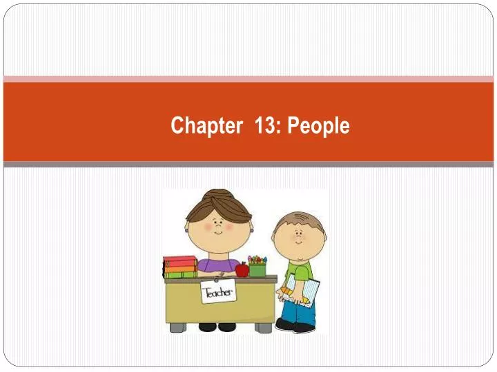 chapter 13 people