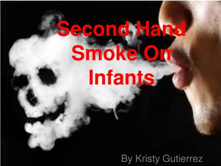 second hand smoke on infants