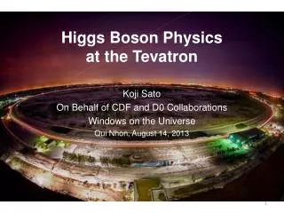 Higgs Boson Physics at the Tevatron