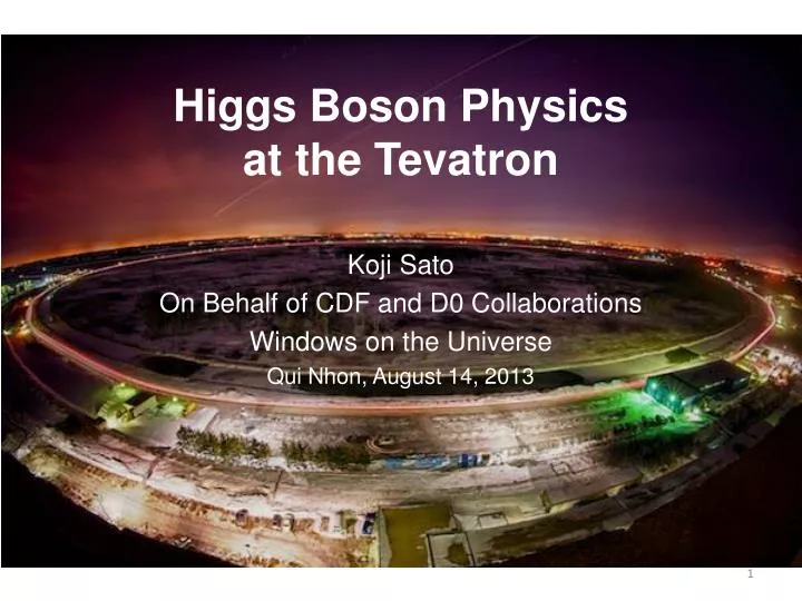 higgs boson physics at the tevatron