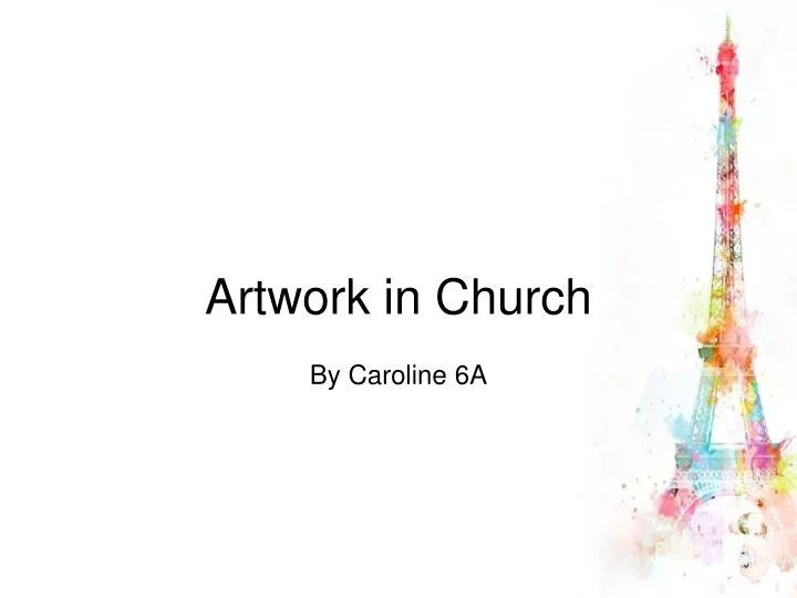 artwork in church by caroline 6a