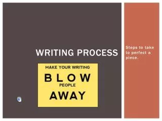 writing process