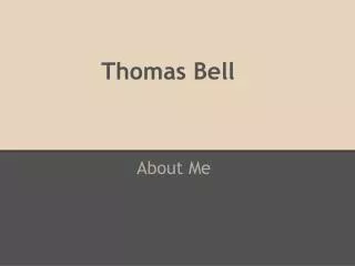 Thomas Bell