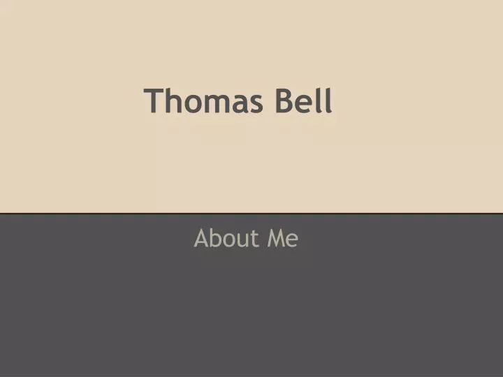 thomas bell
