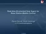 Optimizing Mobile-Fixed Node Communication via a Real-Time Cognitive Agent - slide 1