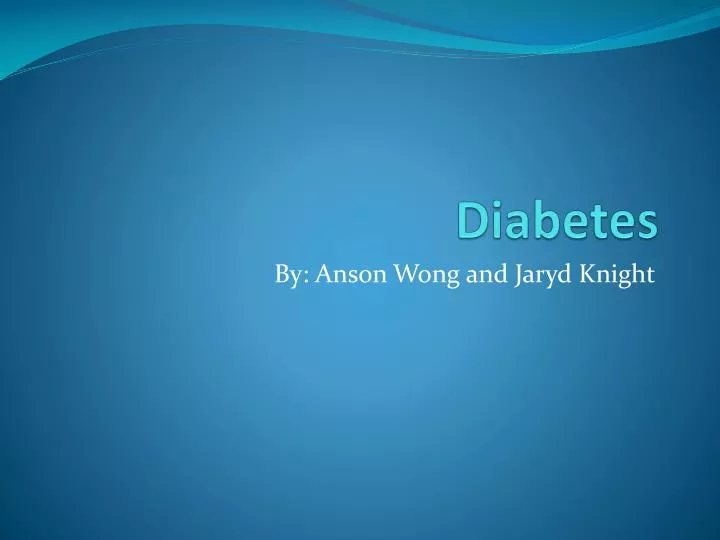 diabetes