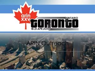 ARIN Outreach