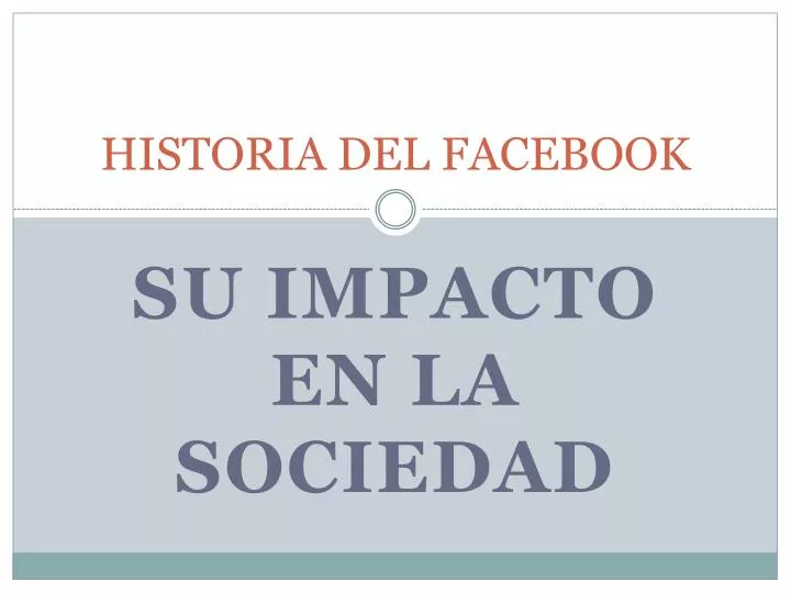 historia del facebook