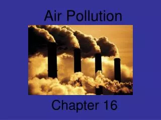 Air Pollution