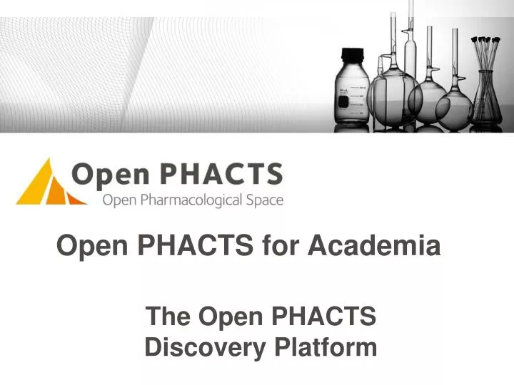 the open phacts discovery platform