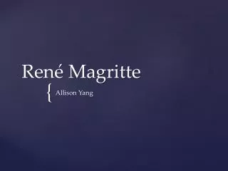 ren magritte