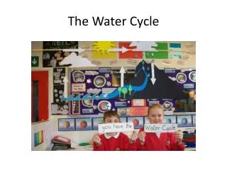 the water cycle