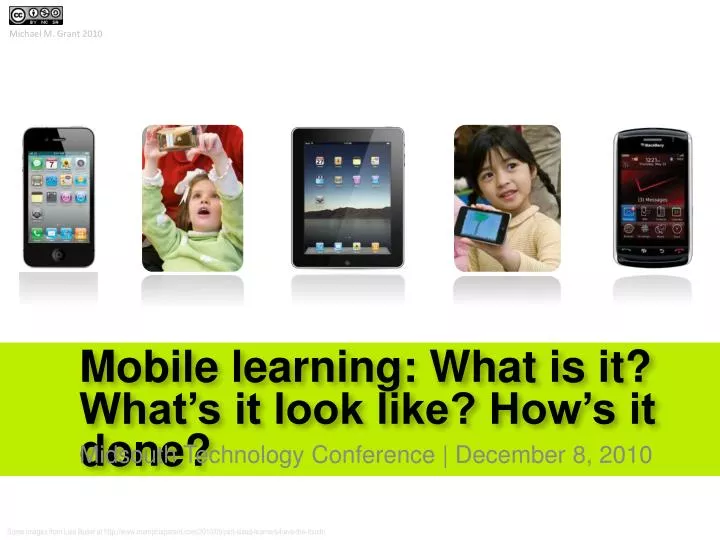 mobile learning what is it what s it look like how s it done