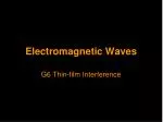 Electromagnetic Waves - slide 1