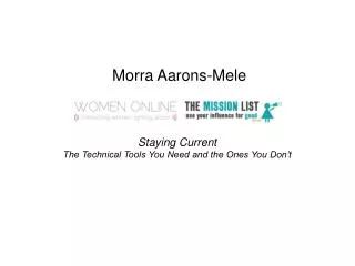 Morra Aarons-Mele