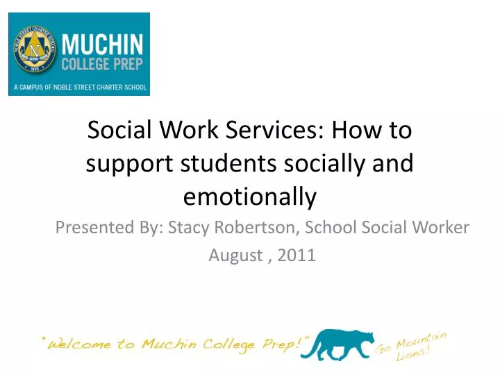 social work services how to support students socially and emotionally