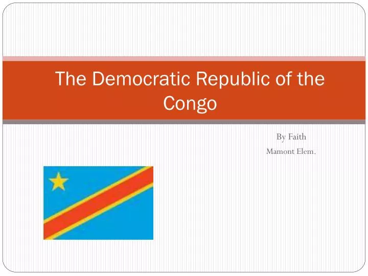the democratic republic of the congo