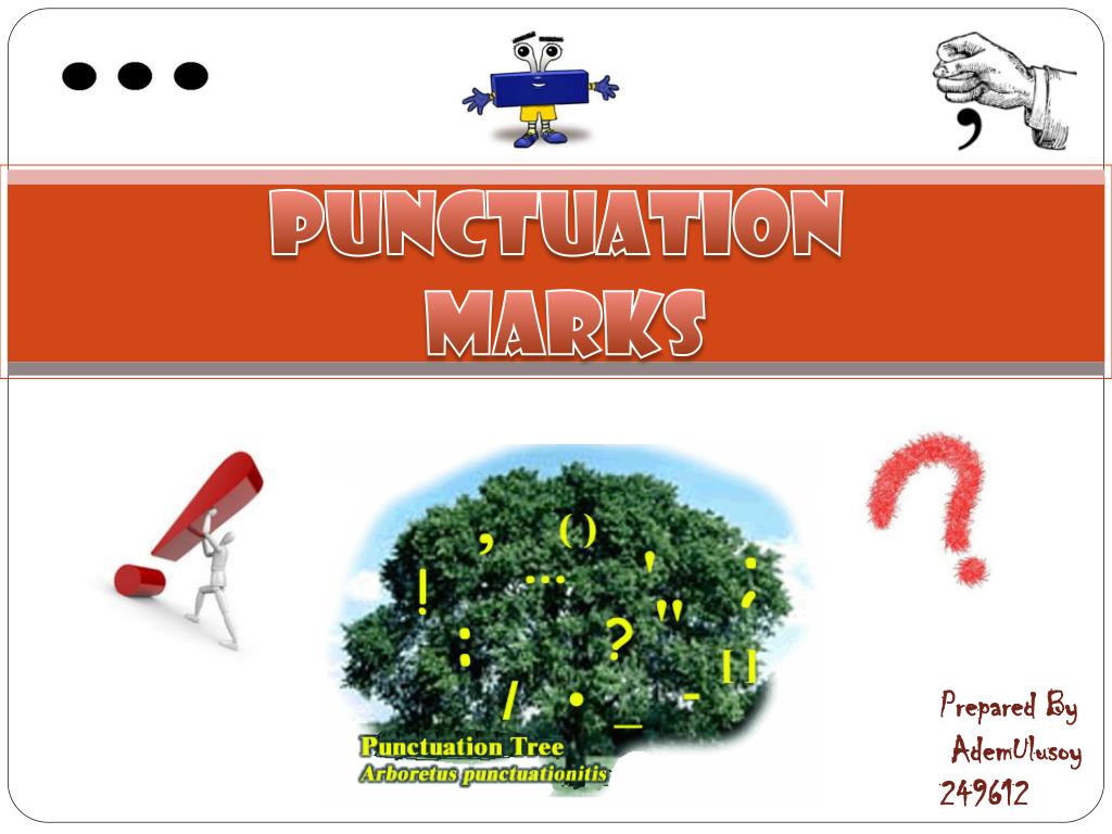 PPT - PUNCTUATION MARKS PowerPoint Presentation, free download - ID:3076567